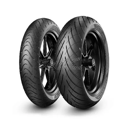 METZELER ROADTEC SCOOTER REAR 130/70 R16 61 S - Motorradreifen mit hervorragender Haftung und Stabilität, ideal für sicheres Fahren auf verschiedenen Straßenverhältnissen.
