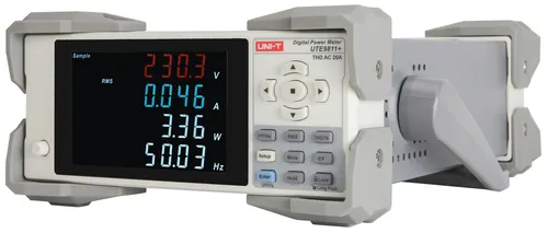 UNI-T Leistungsmessgerät UTE9811+ - Multifunktionales Messgerät für Spannung, Strom und Leistung. Ideal für Produktion und Forschung, mit hoher Genauigkeit und vielseitigen Messmöglichkeiten.