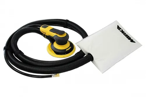 MIRKA PROS 650DB 150mm Druckluft Excenterschleifer - Druckluft-Schleifer mit 5mm Hub für präzise Oberflächenbearbeitung, ideal für professionelle Anwendungen und hohe Effizienz.