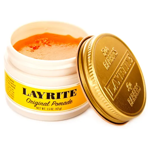 Layrite Original Pomade Haarpomade für Männer, stark, Glanz, wasserbasiert 42g