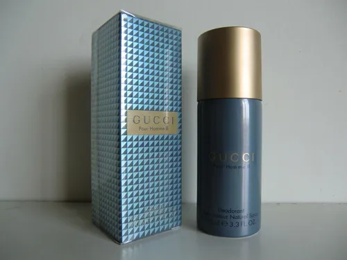 Gucci Pour Homme II Deodorant Spray 100ml - Luxuriöses Deodorant Spray für Herren mit einem frischen und eleganten Duft, ideal für den täglichen Gebrauch.