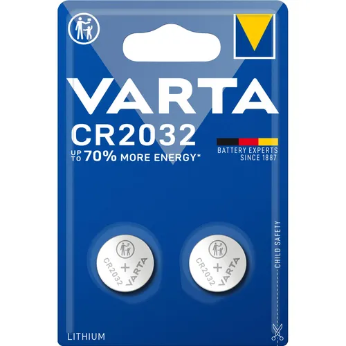 Varta Electronics CR2032 (2 Stk., CR2032, 230 mAh) (06032 101 402)