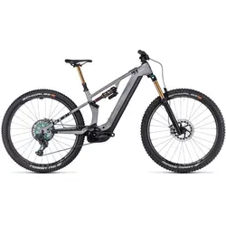 Cube Stereo Hybrid ONE55 C:68X SLT 750 2024 - Prizmsilver & Carbon - M | 29 Zoll E-Bike - E-Bike mit leistungsstarkem Bosch Motor, ideal für anspruchsvolle Trails und lange Ausflüge in der Natur.