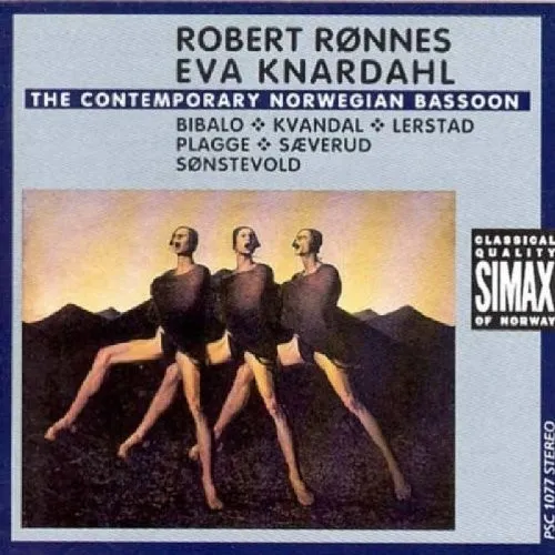 Ronnes,Robert Sonatas for Bassoon and Piano (Ronnes, Knardahl) (CD) Album