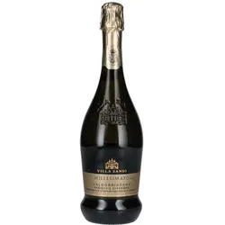 Villa Sandi Millesimato Valdobbiadene Prosecco Superiore Brut DOCG 2024 - Erleben Sie den eleganten Jahrgangs-Prosecco von Villa Sandi. Hergestellt aus 100 % Glera-Trauben, begeistert er mit frischer Struktur und stilvollem Geschmack – ideal für festliche Anlässe oder als Geschenk.