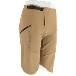 Dainese HgRox Shorts Herren Bikeshort - Braun - XL - Robuste und bequeme Bikeshorts für Mountainbike-Abenteuer. Mit praktischem Ratschenverschluss, Reißverschlusstaschen und vorgeformter Kniepartie für optimalen Komfort und Bewegungsfreiheit.