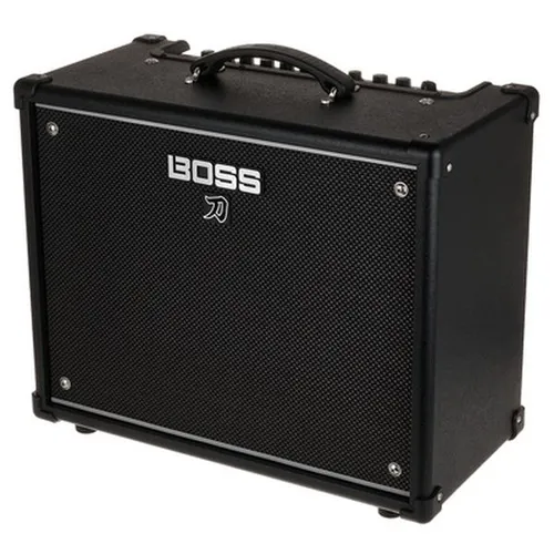 Boss Gitarrenverstärker Katana 50 EX Gen 3 - Bass-Combo-Verstärker mit 50 Watt Leistung, bietet herausragenden Sound und vielseitige Effekte für kreative Musiker.