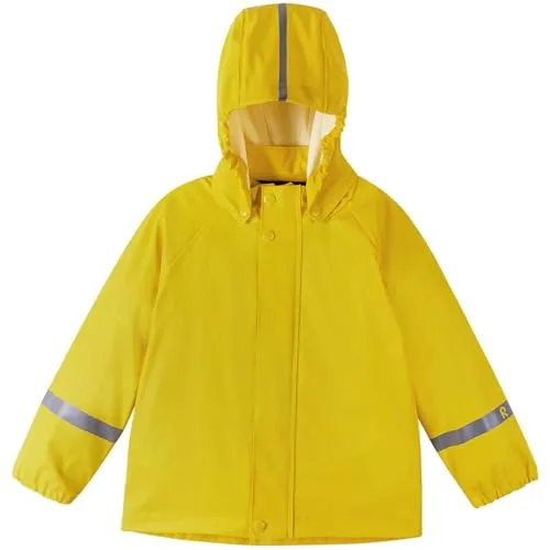 Reima Lampi Regenjacke in Gelb (2350) 122 cm - Mäntel & Parkas für Kinder, wasserdicht mit einer Wassersäule von über 10.000 mm - ideal für Abenteuer bei jedem Wetter!