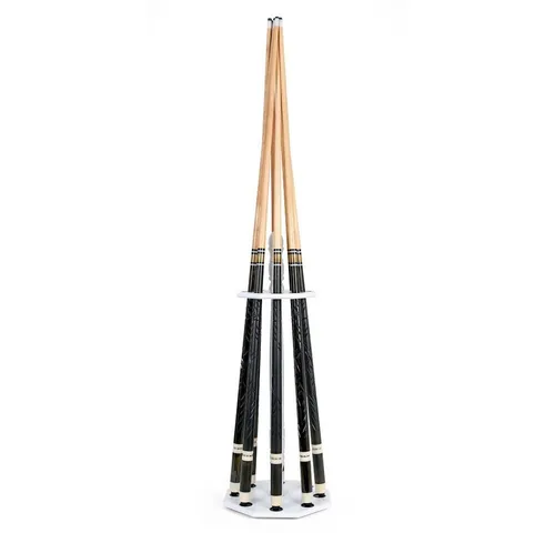 Stradivari Billardtisch Billard-Queue Ständer Lucia - Billardtische: Ständer für 8 Queues in dekorativer Holzoptik, schützt vor Kratzern mit grünem Filz und ist leicht umstellbar.