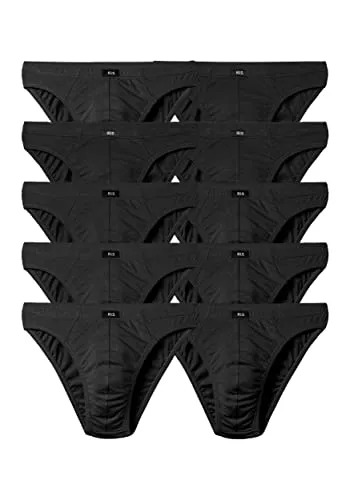 H.I.S. Mini Slip 10 Stück - Herren Minislips aus elastischer Baumwolle, bequeme Passform und pflegeleicht in knapper Form