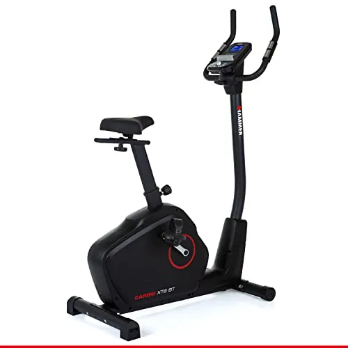Hammer Heimtrainer Cardio XT6 BT - Ergometer mit 18 Trainingsprogrammen, ideal für effektives Cardio-Training zu Hause