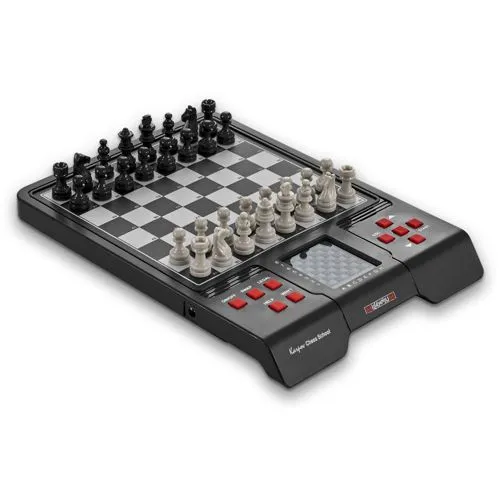 Millennium Spiel Schachcomputer M805 - Lernschach für Anfänger und Kinder, fördert strategisches Denken und ist ideal für alle Altersgruppen ab 5 Jahren
