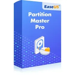 EaseUS Partition Master Pro (2 PC - 1 Jahr) ESD - Leistungsstarkes Tool zur Festplattenverwaltung für 2 PCs, unterstützt mehrere Windows-Versionen und bietet einfache Partitionierung und Datenverwaltung.