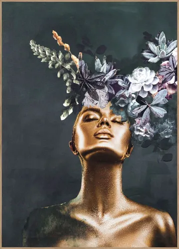 Posterboard GOLD COUTURE 2 BH 50x70 cm schwarz