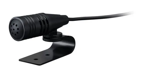 Kenwood KCA-MC10 externes Mikrofon schwarz - 3 m Kabel, ideal für Bluetooth-Radio und klare Sprachübertragung