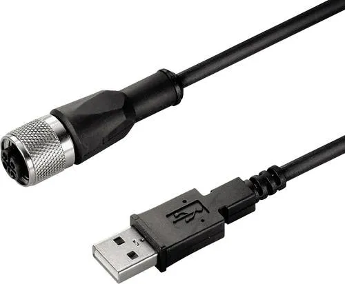 Weidmüller 1288820300 Sensor-/Aktor-Datensteckverbinder, konfektioniert M12 Stecker, gerade 3.00m P