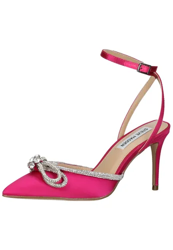Steve Madden Pumps mit Strasssteinbesatz - Elegante High Heels mit verstellbarem Knöchelriemchen und funkelndem Strasssteinbesatz. Ideal für besondere Anlässe und vielseitig kombinierbar. Ein Must-Have für stilbewusste Frauen!