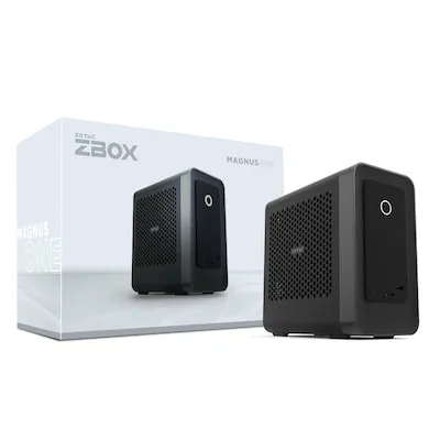 ZOTAC ZBOX MAGNUS ONE EU275070C - Mini-PC mit Core Ultra 7 265 - Barebones Mini-PC mit leistungsstarkem Core Ultra 7 265, kompakte Bauweise ideal für Gaming und kreative Anwendungen.