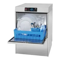 SARO Gläserspülmaschine UX-40SBDD - Edelstahl Gläserspülmaschine für Restaurants mit doppelwandiger Tür, 30 cm Glashöhe und flexibler Spüldauer von 90 bis 180 Sekunden für effiziente Reinigung.