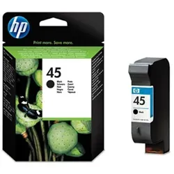 REF45A Refill Tinte Schwarz für HP 51645A, 42ml - Druckerpatronen – Hochwertige Refill Tinte für gestochen scharfe Drucke, umweltfreundlich und kostensparend.