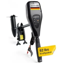 Miganeo Elektromotor TRS 62 - 696 W 12 V Bootsmotor für Schlauchboote - Boot-Zubehör mit kraftvollem 696 W Elektromotor, ideal für entspannte Ausflüge auf dem Wasser.