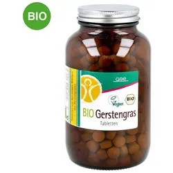 Gerstengras 500 mg Bio Tabletten 250 g - Bio Gerstengras Tabletten mit 500 mg pro Portion, reich an Vitaminen und Mineralstoffen für eine natürliche Gesundheitsunterstützung.