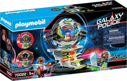 PLAYMOBIL 70022 Galaxy Police Tresor mit Geheimcode – Spielspaß für kleine Entdecker - Entdecke den Galaxy Police Tresor mit Geheimcode! Spannendes Spielzeugset für kreative Abenteuer und fantasievolles Spiel, ideal für Kinder ab 4 Jahren.