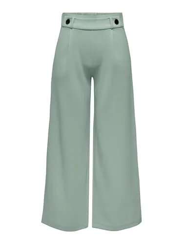JDY Damen Marlene Hose GEGGO New Long Culotte Flare Pants - Damen-Hosen mit weitem Schnitt, aus 95% Polyester und 5% Elasthan für perfekten Sitz und Komfort. Ideal kombinierbar für einen stilsicheren Look!