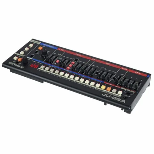 Roland JU-06A Sound Module - Vintage JUNO Synthesizer, vereint zwei Klassiker mit Arpeggio und Step Sequencer für kreative Musikproduktion