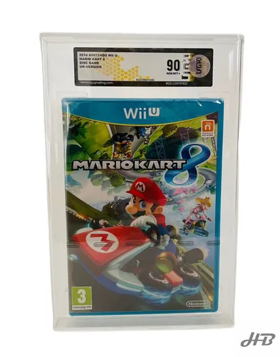 Nintendo Mario Kart 8 für Wii U - Rennspaß in brillantem HD - Games: Erlebe die aufregende Welt von Mario Kart 8 mit neuem Antigravitations-Feature und bis zu 12 Spielern online. Brillante HD-Grafik und beliebte Charaktere sorgen für unvergessliche Rennmomente!