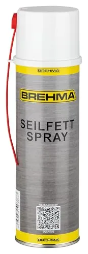 BREHMA Seilfett Spray 500ml Fettspray Sprühfett Kettenspray