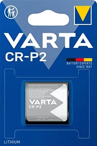VARTA Spezial-Lithium-Batterie Photo Lithium CR-P2 1 Stück, 1 Stück