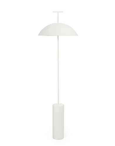 Kartell Geen-A Stehleuchte weiß 0970003 - Stehleuchten mit dimmbarem warmweißem Licht (2700K), elegantes Design von Ferruccio Laviani, ideal für gemütliche Leseecken.