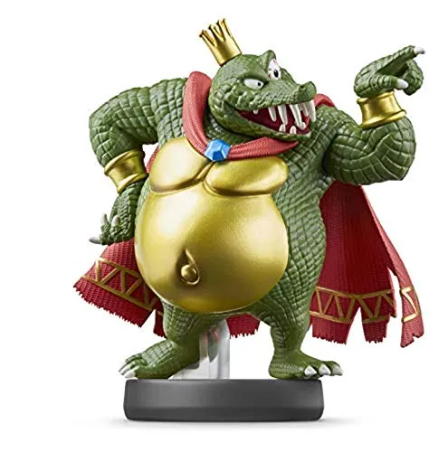 Nintendo Amiibo König K. Rool - Interaktive Spielfigur - Sonstiges Spielkonsolenzubehör, entdecke mit König K. Rool eine einzigartige Möglichkeit, deine Lieblingsspiele zu erweitern und personalisieren!