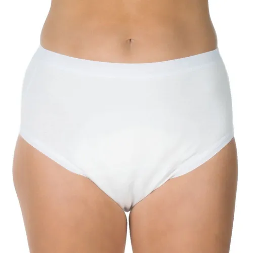 Suprima 1257 Bodyguard-Slip 1 für Damen, weiß, Gr. 36/38 - Der Suprima Bodyguard-Slip für Damen bietet komfortable Sicherheit im Alltag. Mit hohem Baumwollanteil, atmungsaktiv und diskret, ist er waschbar bei 60 °C und in verschiedenen Farben erhältlich.