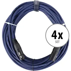 Pronomic DMX-Kabel 2000 cm - Hochwertige Signalübertragung mit Goldkontakten - Robustes DMX-Kabel für Lichteffekte, ideal für Bühnenanwendungen. Mit Goldkontakten für störungsfreie Signalübertragung und handverlöteten Steckern für maximale Zuverlässigkeit.