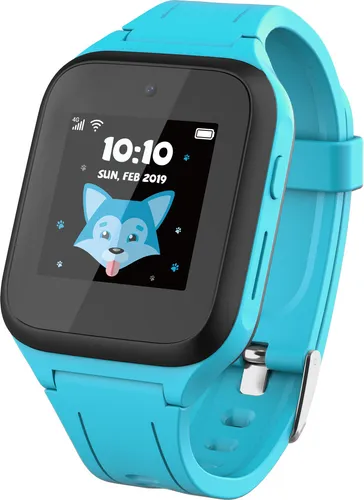 TCL Family Watch MT40-blau Smartwatch - Smartwatch für Kinder mit 4G-Konnektivität, integriertem Videoanruf und Geolokalisierung für Sicherheit und Kontakt zu Familie.