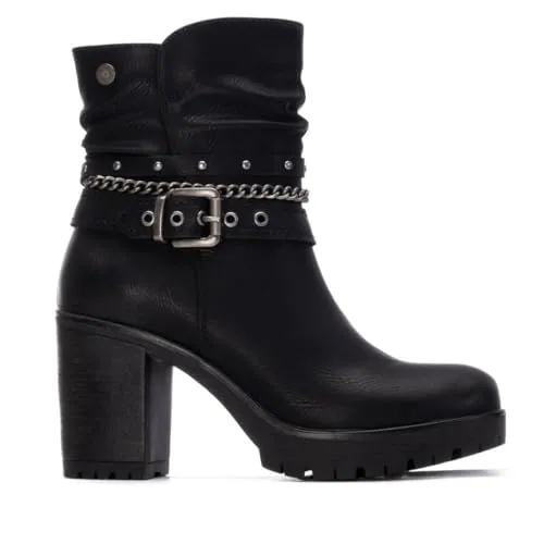 REFRESH 17291703 Damenstiefel, Schwarz, Größe 98, 39 EU