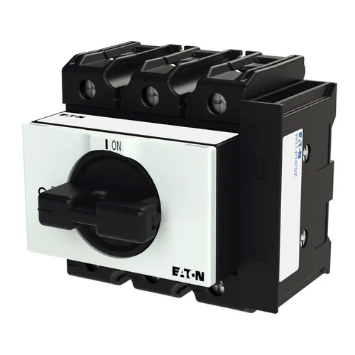 Eaton Ein-Aus-Schalter P3-63/IVS/HI11 - Steckverbinder Zubehör, zuverlässiger Ein-Aus-Schalter mit 63 A, ideal für industrielle Anwendungen und hohe Schaltleistung.