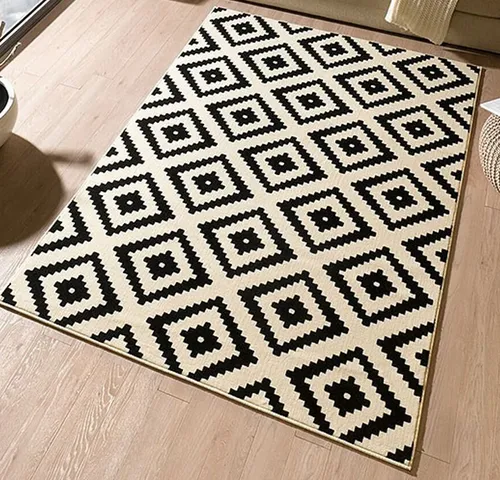Hanse Home Teppich Raute – Moderner Kurzflor Teppich für jedes Zimmer - Teppich im Skandi Raute-Design, strapazierfähig und pflegeleicht. Ideal für Wohnzimmer, Flur, Schlafzimmer und mehr. Hergestellt in Europa, geeignet für Fußbodenheizungen.