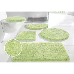 Otto Home Badematte "Sanremo", runder Badvorleger in Grün (Ø 100cm) - Die Badematte "Sanremo" von OTTO home überzeugt mit ihrem weichen Material und rutschhemmendem Rücken. Ideal für dein Badezimmer, pflegeleicht und schnell trocknend. Genieße den Komfort und die stilvolle Optik!