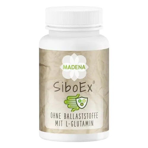 MADENA SiboEx Darmbakterien-Komplex, 60 Kapseln - Probiotika Bifidobakterien mit 10 stabilen Bakterienstämmen (20 Mrd. pro Tagesdosis) ohne lösliche Ballaststoffe – ideal zur Unterstützung bei SIBO und zur Förderung der Darmgesundheit.