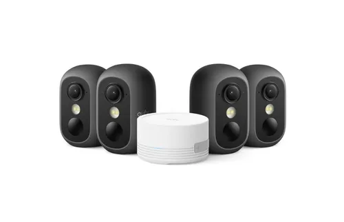 eufy eufyCam C35 (4er-Pack) – Kabellose Überwachungskamera mit Gesichtserkennung - Einfache Montage ohne Bohren: Die magnetische Halterung ermöglicht schnellen Einsatz innen und außen. Farbnachtsicht für klare Bilder bei Dunkelheit. Lokale Speicherung ohne Abo, für volle Kontrolle und Sicherheit.