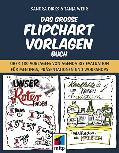 Das große Flipchart-Vorlagen-Buch: Über 180 kreative Vorlagen für Meetings - Recht und Business - Über 180 vielseitige Flipchart-Vorlagen für effektive Meetings, Präsentationen und Workshops.