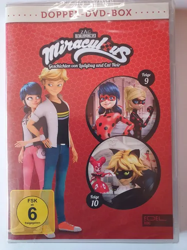 Miraculous -Doppel-DVD-Box- Folgen 9+10 GESCHICHTEN von Ladybug und Cat NEU OVP