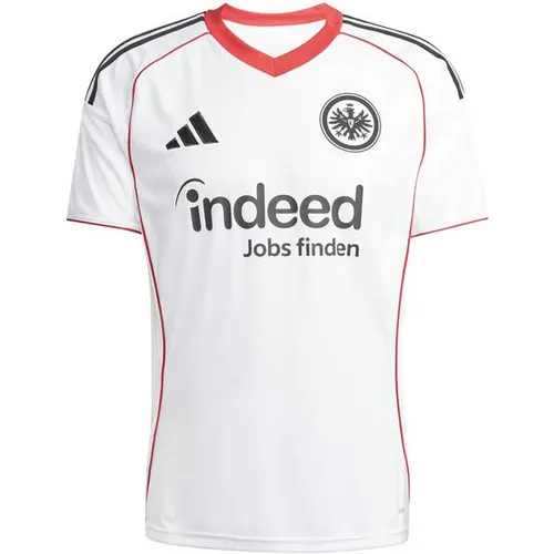 adidas Eintracht Frankfurt 25-25 Auswärts Teamtrikot Herren - Leichtes Auswärts-Trikot für die Saison 25/26 in den Vereinsfarben; feuchtigkeitsregulierendes Material sorgt für hohen Tragekomfort und optimale Bewegungsfreiheit.