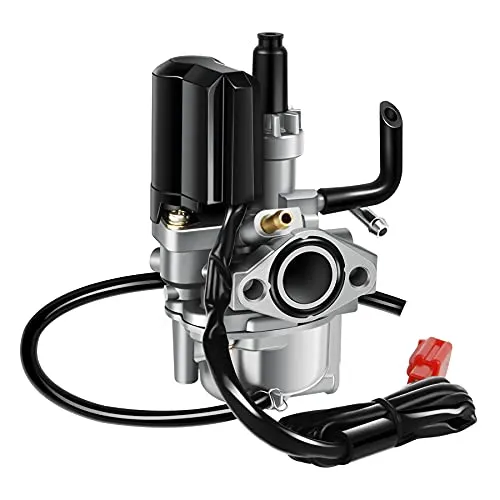 Wilktop 17mm Vergaser für Roller und Motorräder - Hochwertiger 17mm Vergaser mit E-Choke, ideal für 50ccm 2-Takt Roller. Einfache Montage dank standardisierten Anschlüssen für zuverlässige Leistung.
