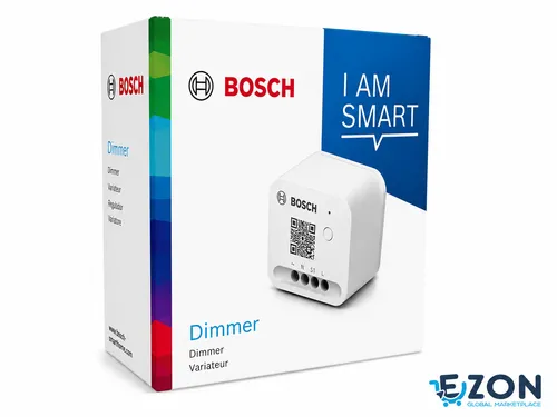 Bosch Smart Home Smarter Dimmer - Flexibel steuerbar, für dimmbare LEDs und Halogenlampen, integrierbar in Apple HomeKit und Google Home