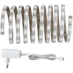 YourLED Tageslichtweiß LED Strip 3m - 7,5W 270lm/m 6000K - LED-Lampen: Flexibles, beschichtetes 3m LED Strip in Tageslichtweiß mit einfacher Montage und 80% Energieersparnis. Ideal für dekoratives Licht und individuell anpassbar.