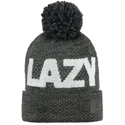 Barts Damen Mütze Woman Lazy Beanie One Size Happy,Lazy - Black, Dark Heather / Farbe: Dark Heather